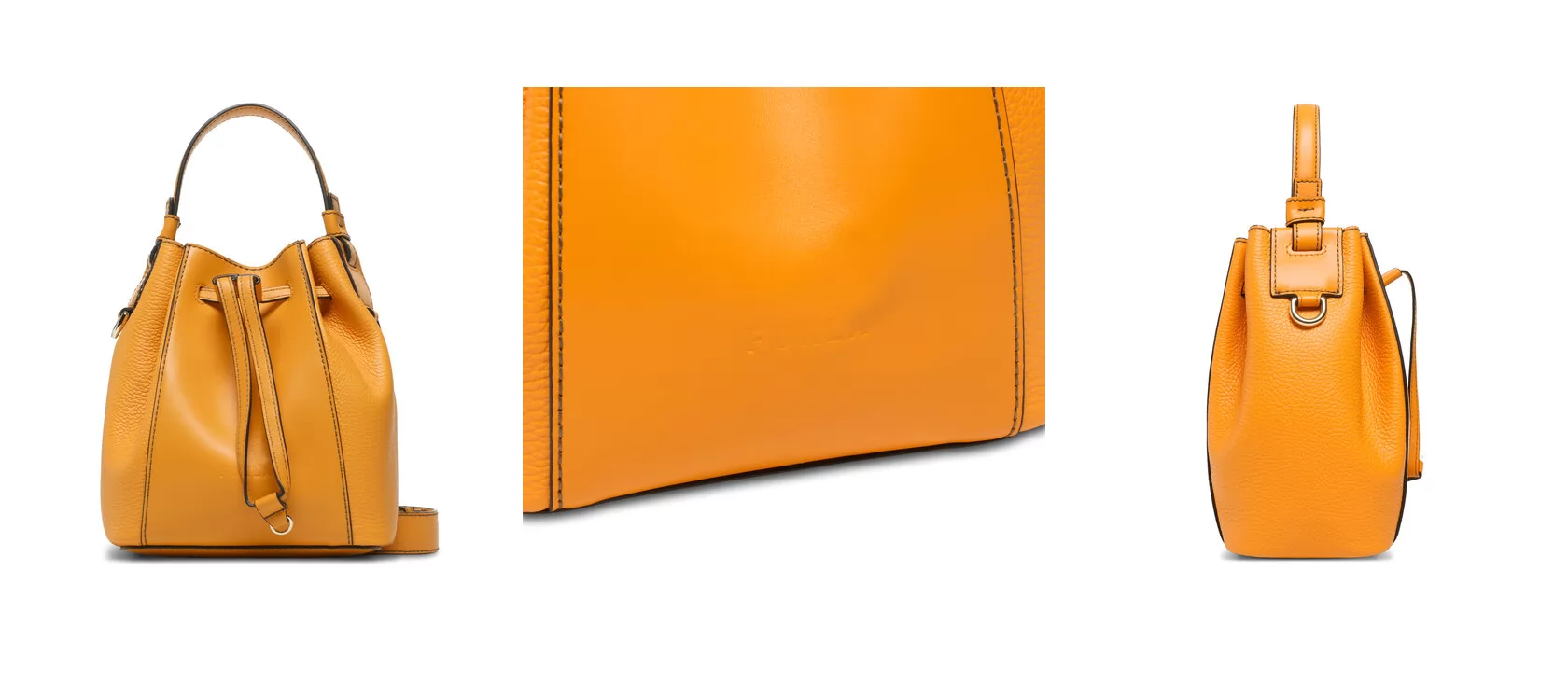 Furla Torebka Mistella Mini Bucket Bag WB00353-BX053-1-007-20-RO Pomarańczowy