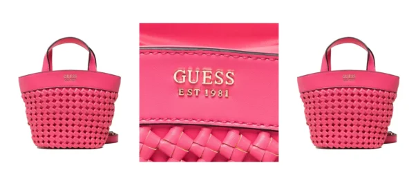 Guess Torebka Sicilia (WG) Mini Bags HWWG84 90750 Różowy