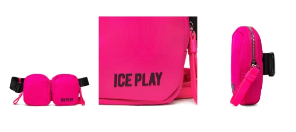 Ice Play Saszetka nerka ICE PLAY-22I W2M1 7248 6943 Różowy
