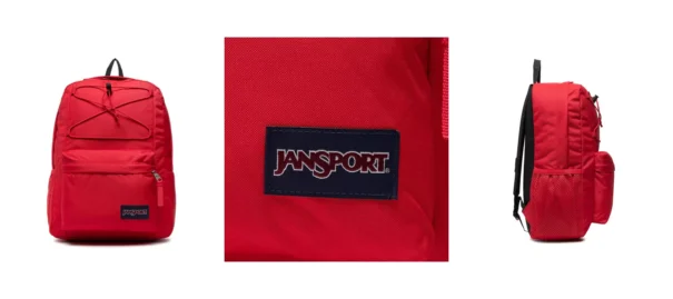 JanSport Plecak Flex Pack EK0A5BBXN58 Czerwony