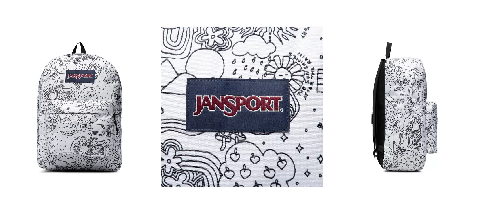 JanSport Plecak Superbreak One EK0A5BAGW231 Biały