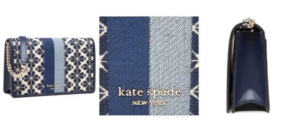 Kate Spade Torebka Wallet On Chain PWR00447 Niebieski