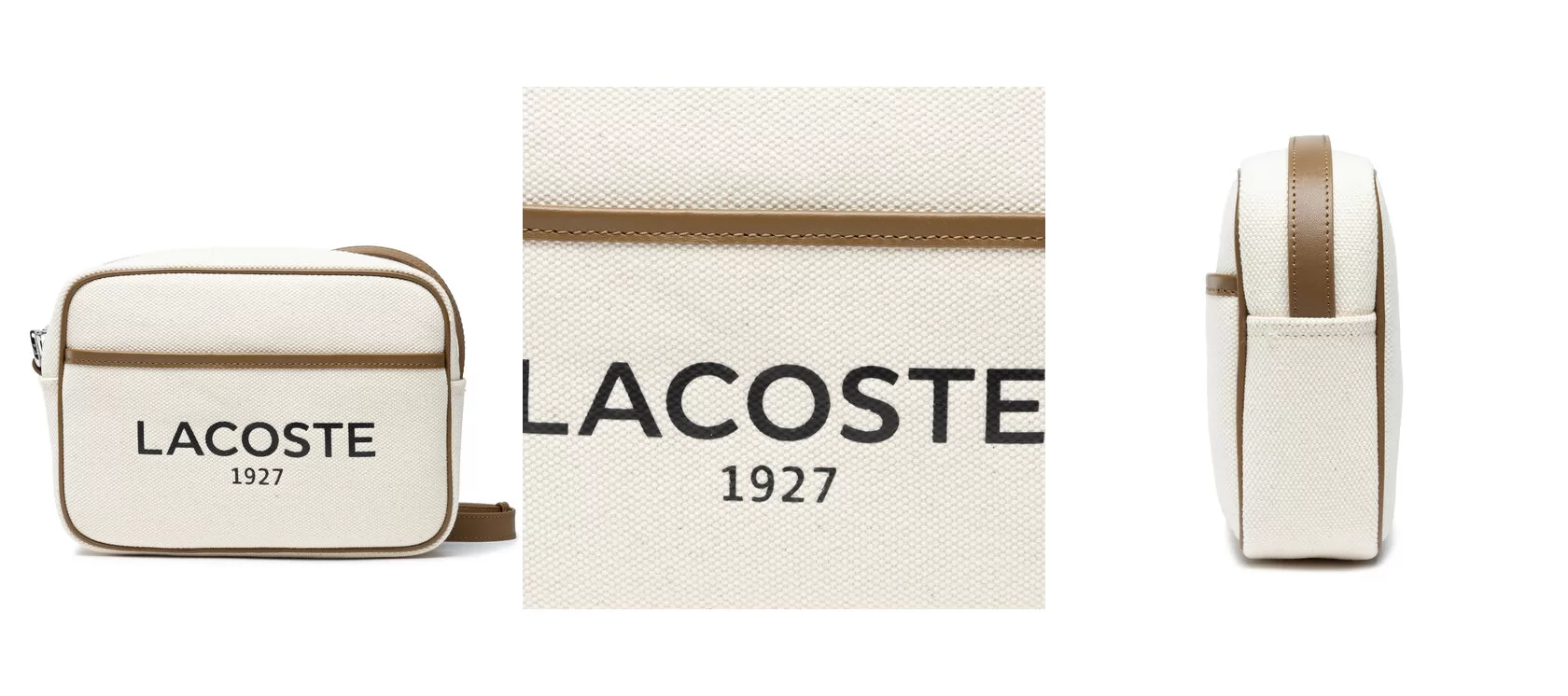 Lacoste Torebka Crossover Bag NF3820TD Beżowy