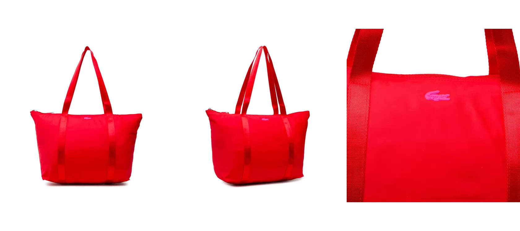 Lacoste Torebka L Shopping Bag NF3618YA Czerwony