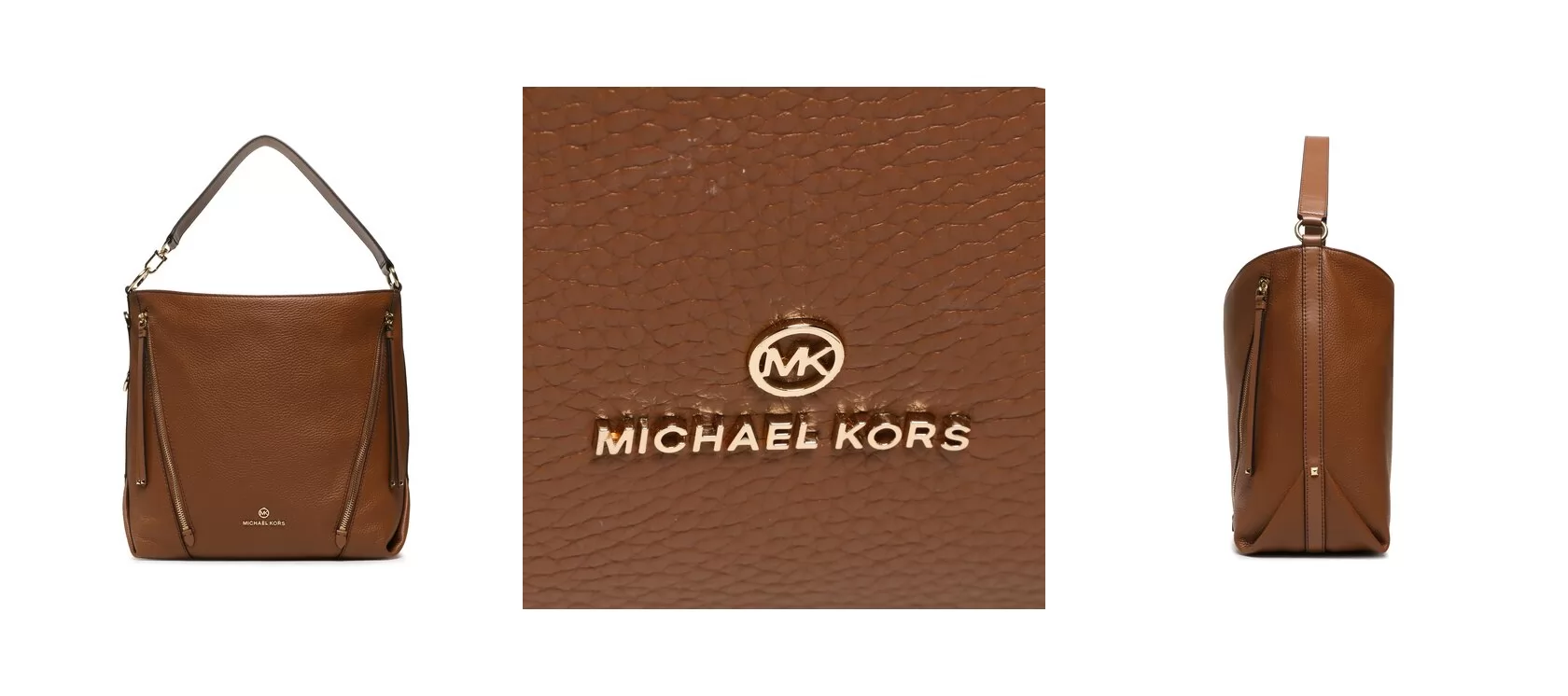 MICHAEL Michael Kors Torebka Brooklyn 30F1GBNH3L Brązowy