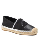 KARL LAGERFELD Espadryle KL80108A Czarny