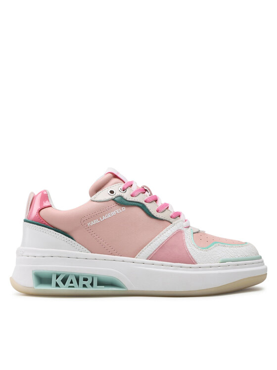 KARL LAGERFELD Sneakersy KL62024 Różowy
