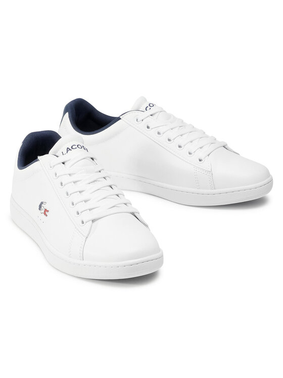 Lacoste Sneakersy Carnaby Evo Tri 1 Sma 7-39SMA0033407 Biały