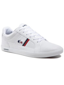 Lacoste Sneakersy Europa Tri1 Sma 7-39SMA0031407 Biały