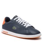 Lacoste Sneakersy Graduate 222 1 Suj 7-44SUJ0005092 Granatowy