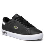 Lacoste Sneakersy Powercourt 0721 2 Sfa 7-41SFA0048312 Czarny