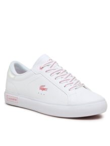 Lacoste Sneakersy Powercourt 222 4 Sfa 7-44SFA006021G Biały