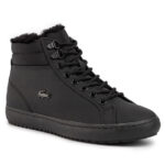 Lacoste Sneakersy Straight Set Thermo 4191 Cfa 7-38CFA000502H Czarny