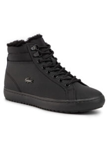 Lacoste Sneakersy Straight Set Thermo 4191 Cfa 7-38CFA000502H Czarny