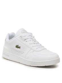 Lacoste Sneakersy T-Clip 0722 1 SMA 7-43SMA002321G Biały