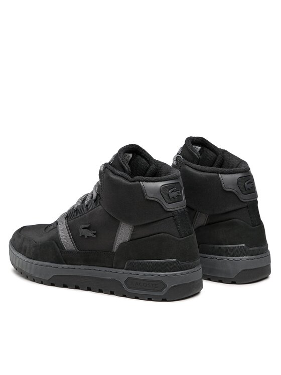 Lacoste Sneakersy T-Clip Wntr Mid 222 Sma 7-44SMA00652327 Czarny