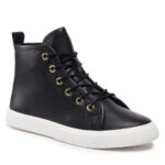 Lauren Ralph Lauren Sneakersy Jinger 802874224001 Czarny