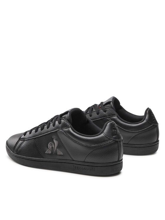 Le Coq Sportif Sneakersy Court Allure Leather Mix 2210251 Czarny