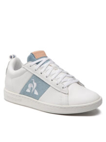 Le Coq Sportif Sneakersy Courtclassic W Denim 2210131 Biały