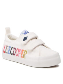 Lee Cooper Sneakersy LCW-22-44-0809K Biały