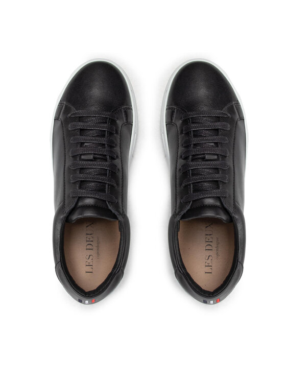 Les Deux Sneakersy Theodor Leather Sneaker LDM801022 Czarny