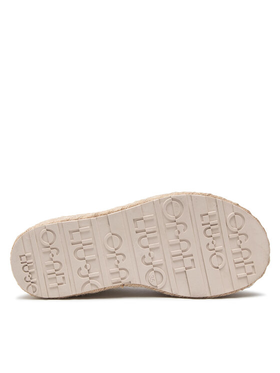Liu Jo Espadryle Sandal Flat Form SA2183 P0102 Beżowy
