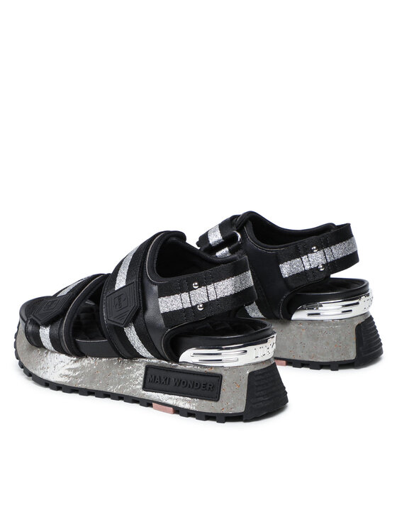 Liu Jo Sandały Maxi Wonder Sandal 13 BA2159 PX102 Czarny