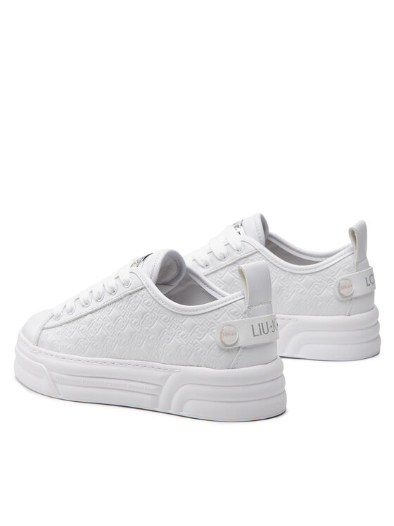 Liu Jo Sneakersy Cleo 01 BF2069 PX144 Biały