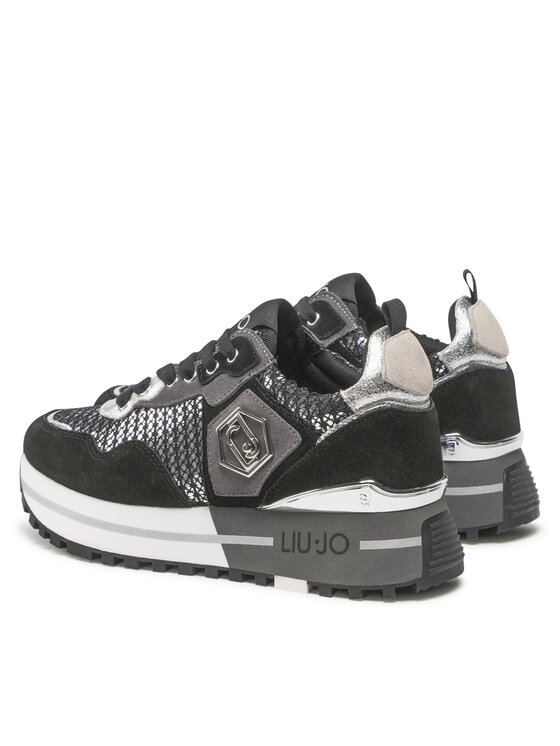 Liu Jo Sneakersy Maxi Wonder 01 BF2095 PX242 Czarny