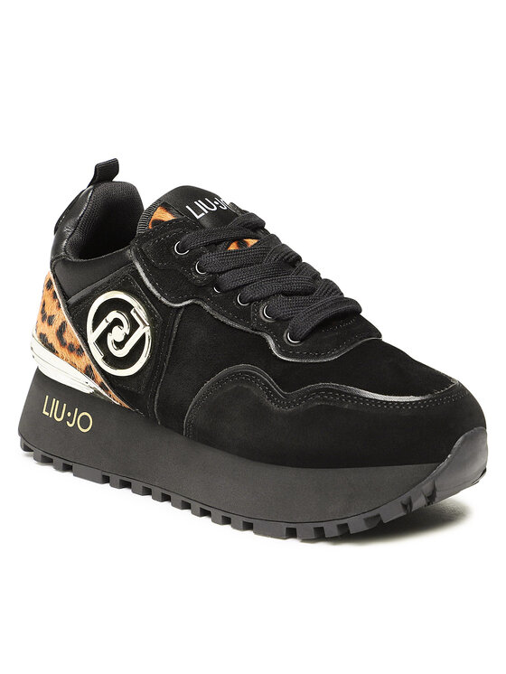 Liu Jo Sneakersy Maxi Wonder 24 BF2103 PX194 Czarny