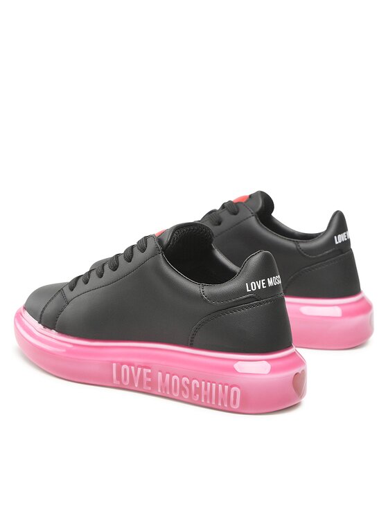 LOVE MOSCHINO Sneakersy JA15174G0FIAY00C Czarny