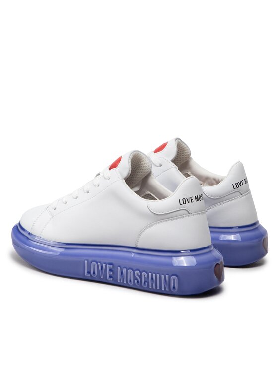 LOVE MOSCHINO Sneakersy JA15174G0FIAY10D Biały