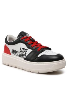 LOVE MOSCHINO Sneakersy JA15274G1GIAB10B Czarny