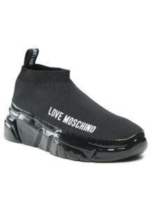 LOVE MOSCHINO Sneakersy JA15443G1GIZB000 Czarny