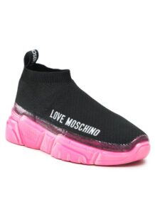 LOVE MOSCHINO Sneakersy JA15443G1GIZC00A Czarny