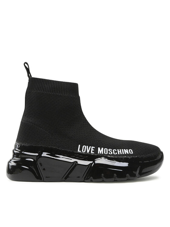 LOVE MOSCHINO Sneakersy JA15463G1FIZB00B Czarny