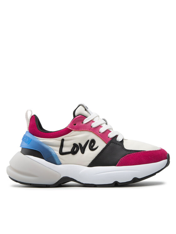 LOVE MOSCHINO Sneakersy JA15555G1FIO612A Kolorowy