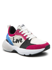 LOVE MOSCHINO Sneakersy JA15555G1FIO612A Kolorowy