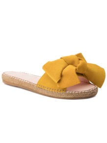 Manebi Espadryle Sandals With Bow M 2.2 J0 Żółty