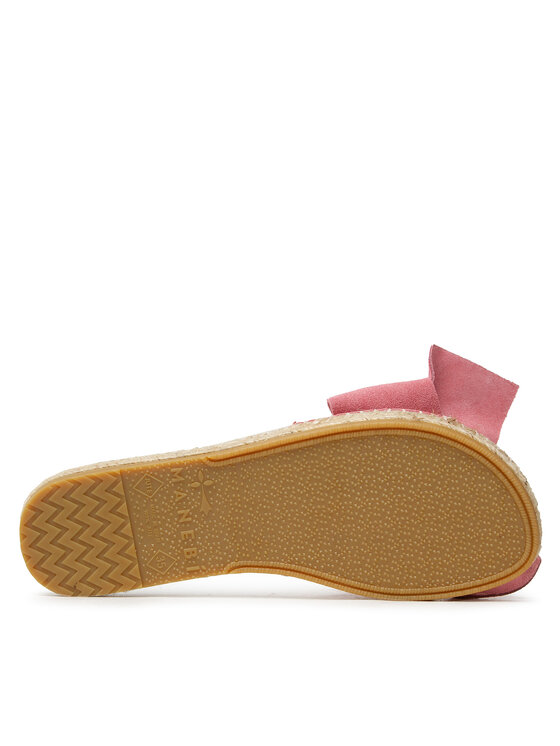 Manebi Espadryle Sandals With Bow R 3.4 J0 Różowy