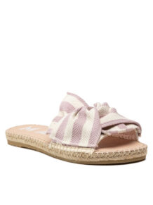 Manebi Espadryle Sandals With Knot T 2.0 Fioletowy