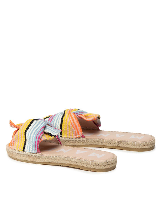 Manebi Espadryle Sandals With Knot T 2.1 JK Kolorowy