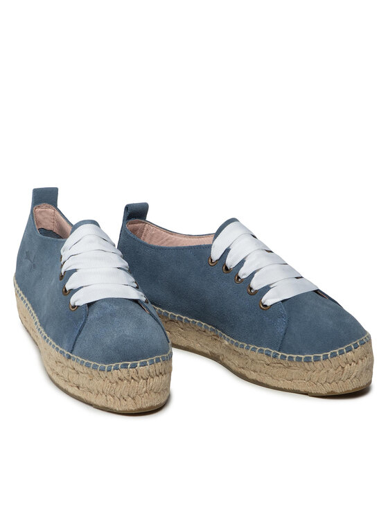 Manebi Espadryle Sneakers D K 1.3 E0 Niebieski