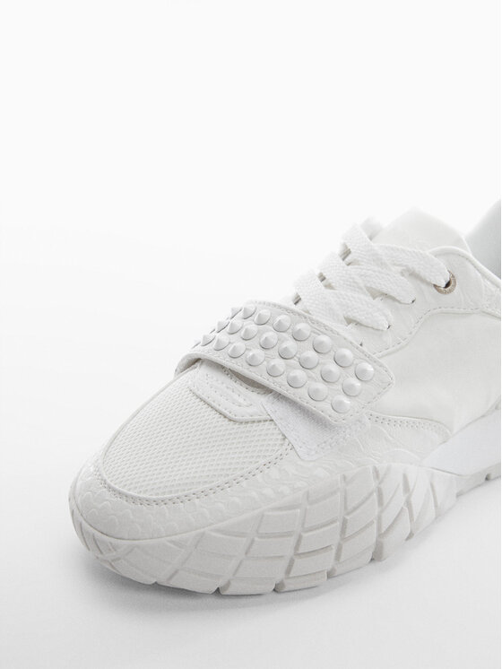 Mango Sneakersy Respi 47012521 Biały