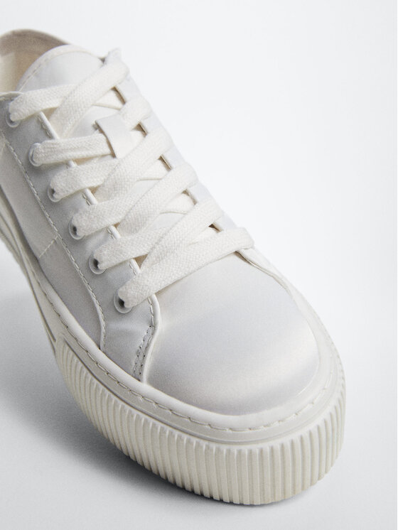 Mango Sneakersy Suki 37001118 Biały