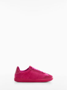 Mango Sneakersy Superf 47050037 Różowy