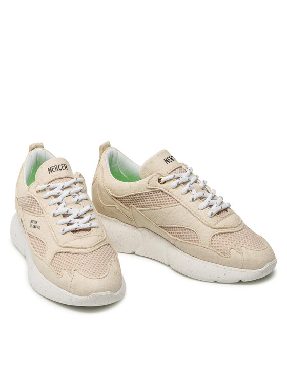 Mercer Amsterdam Sneakersy W3RD Pineapple Leather ME213035 Beżowy