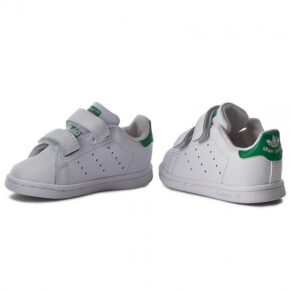 Buty adidas – Stan Smith Cf I BZ0520 Ftwwht/Ftwwht/Green