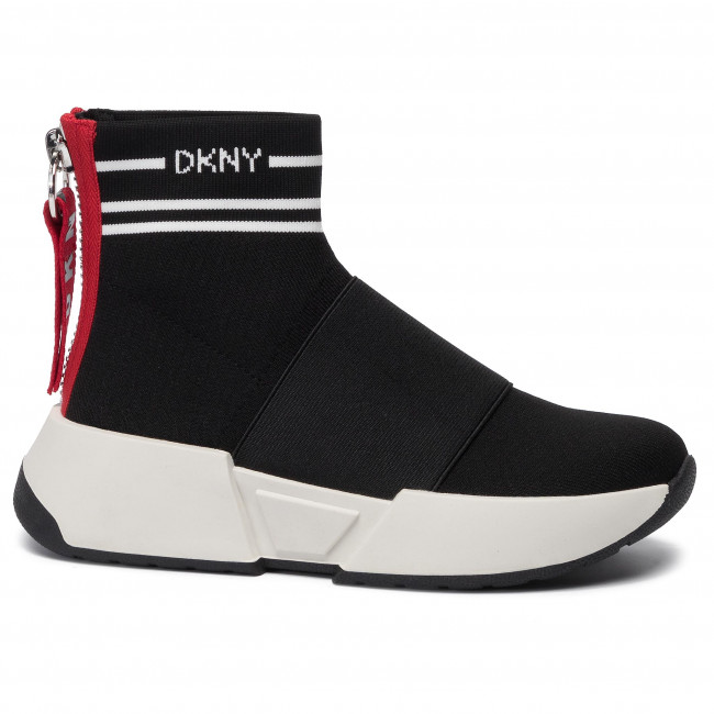 Sneakersy DKNY – Marini K2920251 Knit Black/White Blw