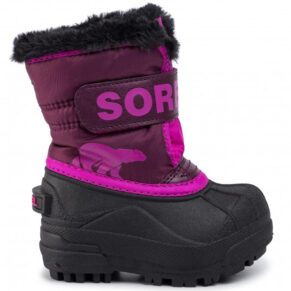 Śniegowce SOREL – Toddler Snow Commander NV1960 Purple Dahlia/Groovy Pink 562